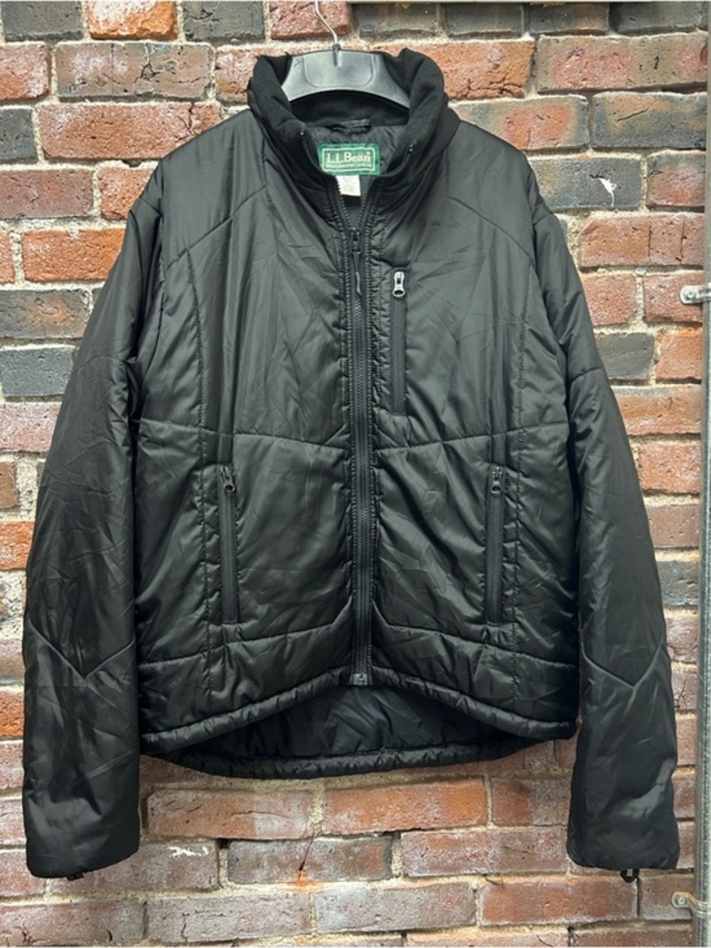 L.L. Bean Puffer Jacket Insulated Cropped Cut Medium